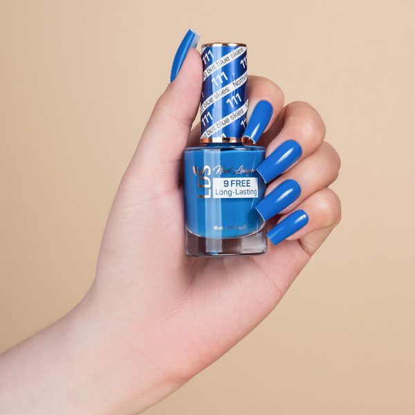 LDS Nail Lacquer - 111 Nothing But Blue Skies Sale - Image 2