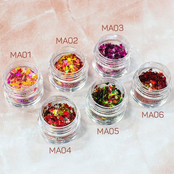 LDS Glitter Nail Art - MA01 - Dreamy - 0.5 oz Supply - Image 5