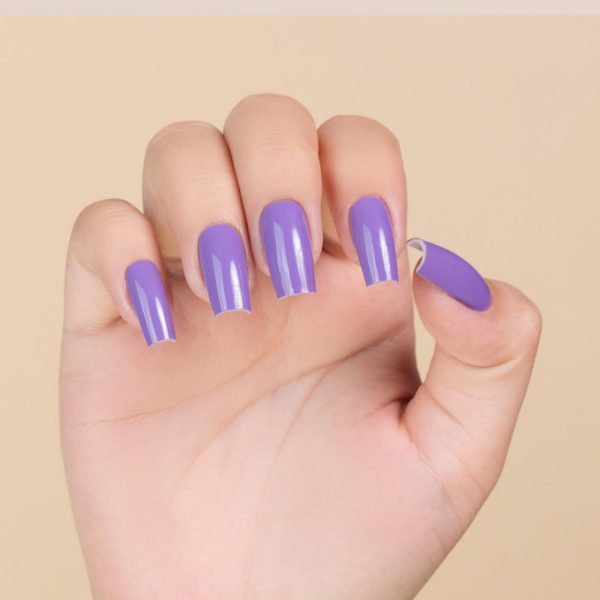 LDS Gel Nail Polish Duo - 117 Plum Pagoda For Sale - Image 3
