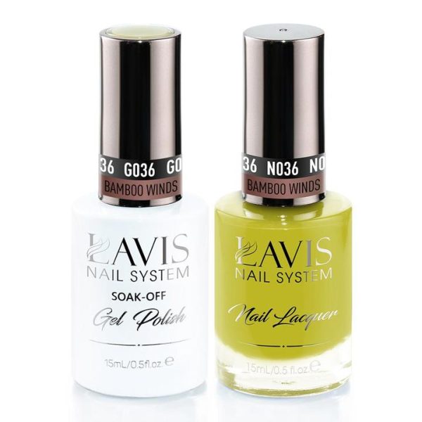LAVIS Holiday Gift Bundle: 4 Gel & Lacquer, 1 Base Gel, 1 Top Gel - 073, 035, 036, 085 Discount - Image 3