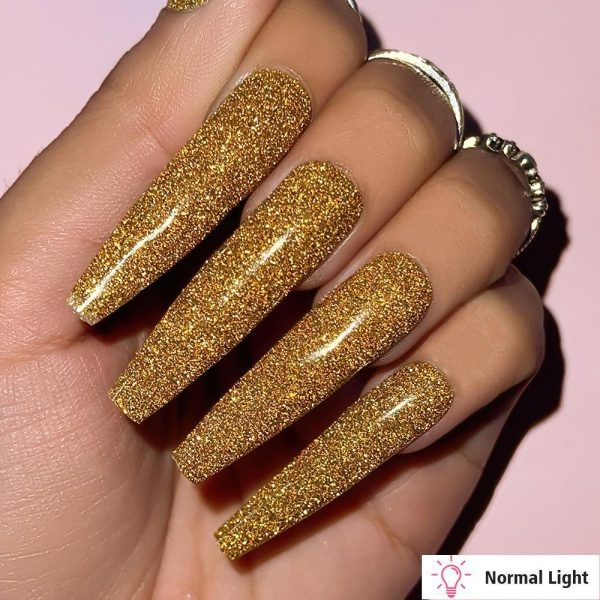 LAVIS Diamond Flash Glitter DF08 - Acrylic & Dip Powder 1.5 oz For Discount - Image 2