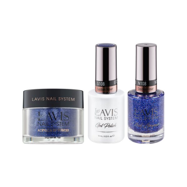 LAVIS 3 in 1 - 108 Golden Hour - Acrylic & Dip Powder, Gel & Lacquer Cheap - Image 2