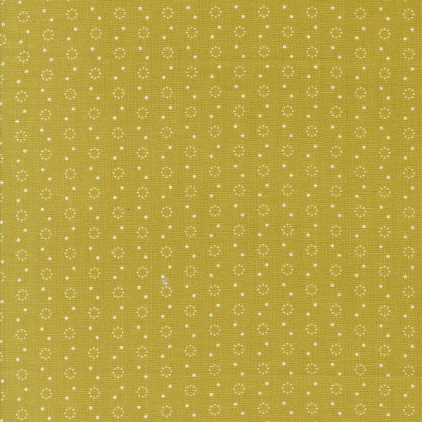Portofino Polka Dot Duo Pineapple Yardage by Fig Tree & Co for Moda Fabrics | 35397 17 Discount