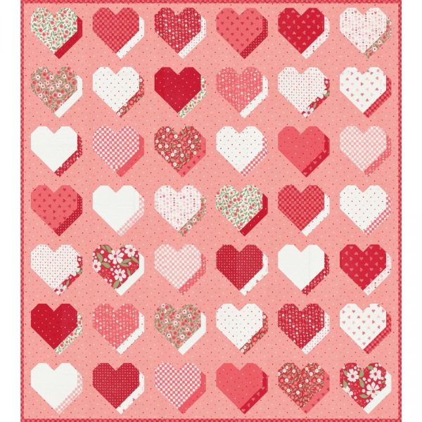 Beloved Quilt Pattern by Lella Boutique for Moda Fabrics | Love Blooms | LB 239 on Sale - Image 2